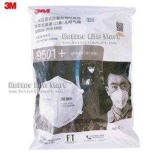 3M 9501+ KN95  Face Mask, 25pcs, Earloop